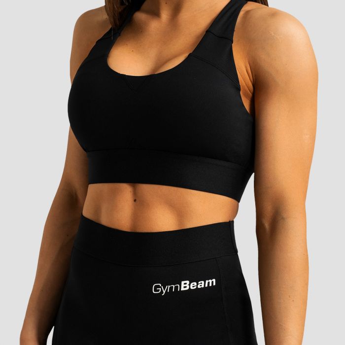 Limitless Sports Bra Black - GymBeam XL