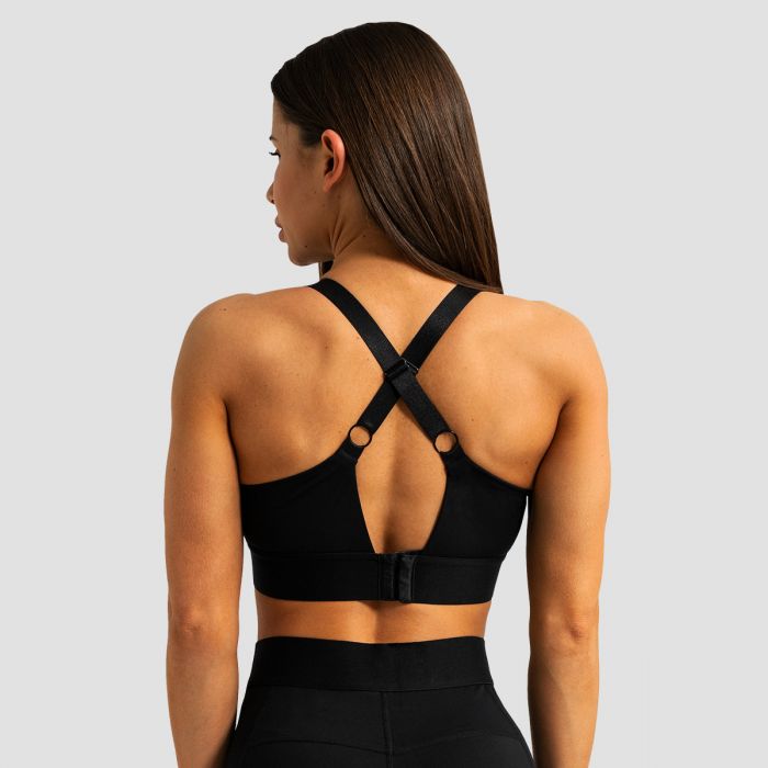 Limitless Sports Bra Black - GymBeam XL