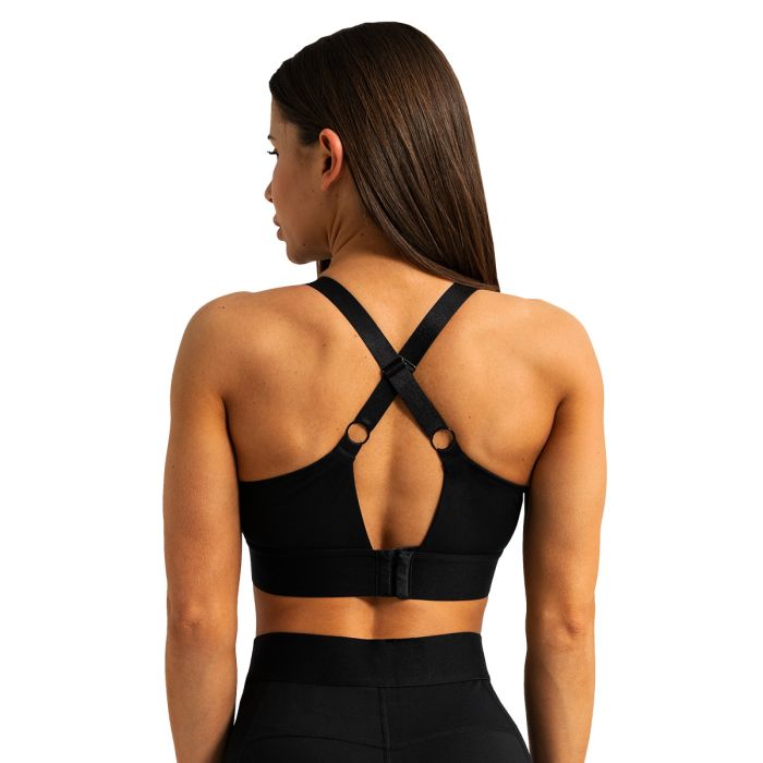 Limitless Sports Bra Black - GymBeam XL