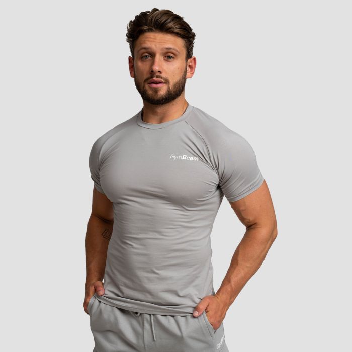 Men‘s Fitted TRN T-shirt Grey - GymBeam M