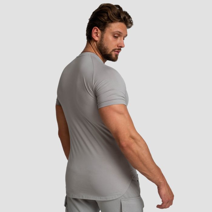 Men‘s Fitted TRN T-shirt Grey - GymBeam M