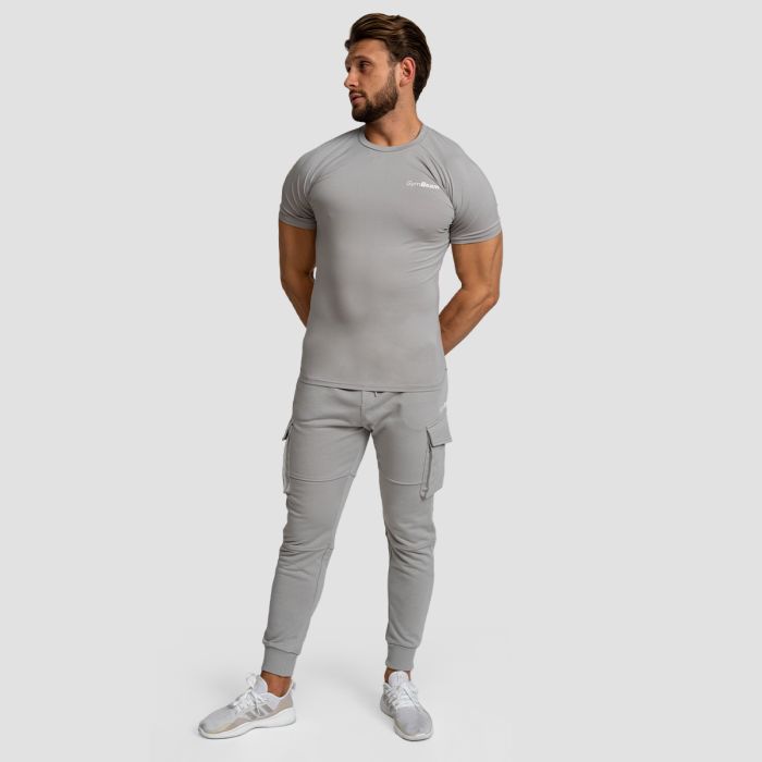 Men‘s Fitted TRN T-shirt Grey - GymBeam M