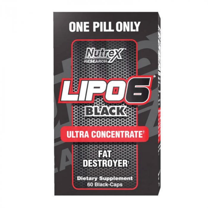 Lipo 6 Black Ultra Concentrate 60 kaps - Nutrex 60 caps
