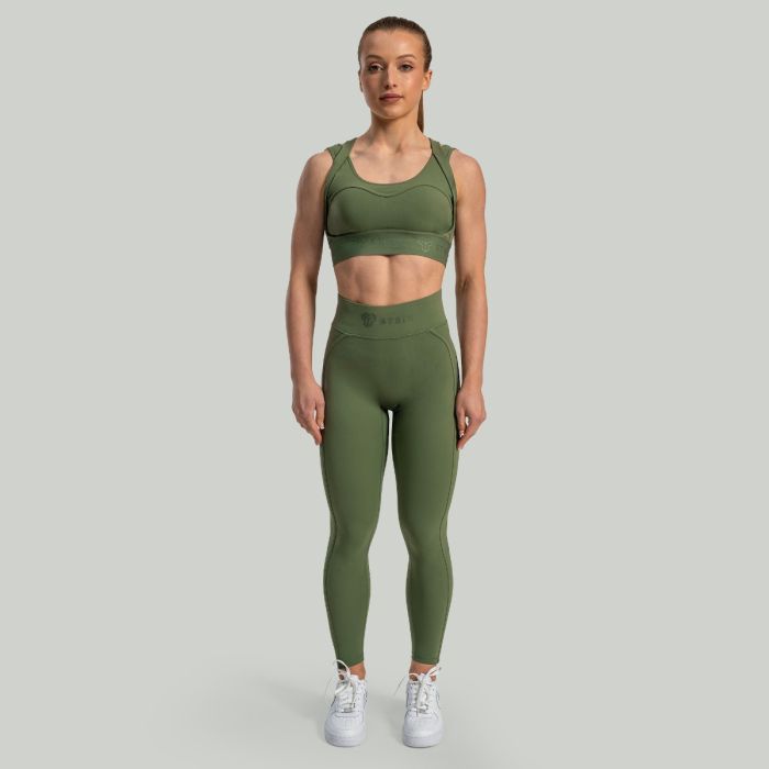 Women‘s Lunar Leggings Cedar Green - STRIX S