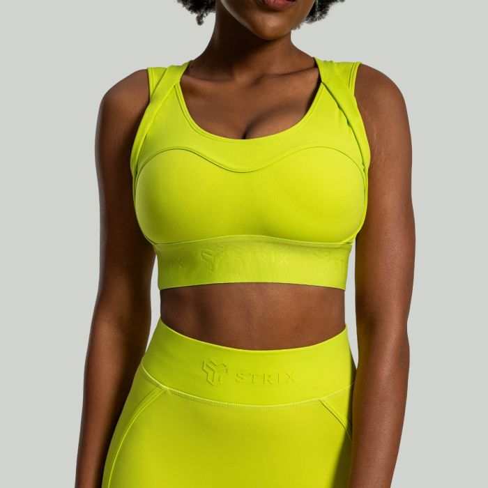 Lunar Sports Bra Chartreuse - STRIX L