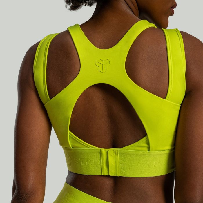 Lunar Sports Bra Chartreuse - STRIX L
