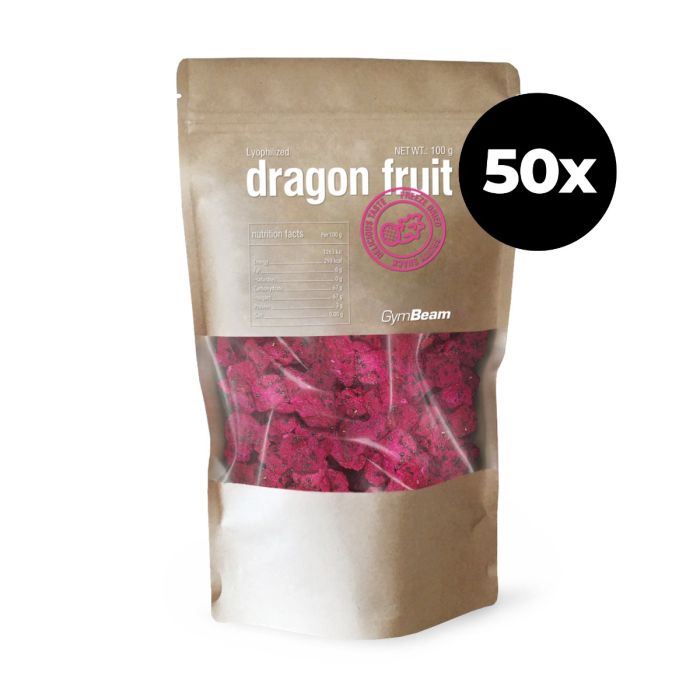 Lyophilized dragon fruit - GymBeam 100 g