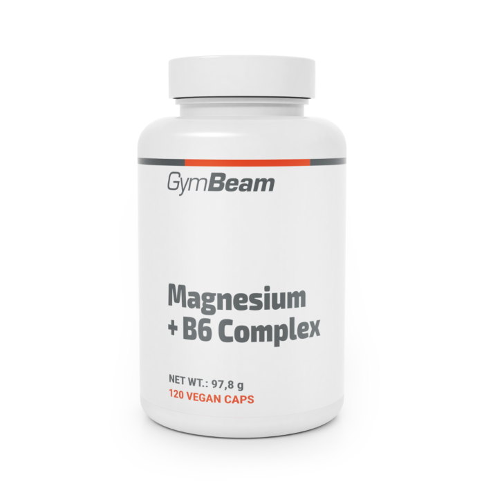 Magnesium + B6 Complex - GymBeam 120 caps