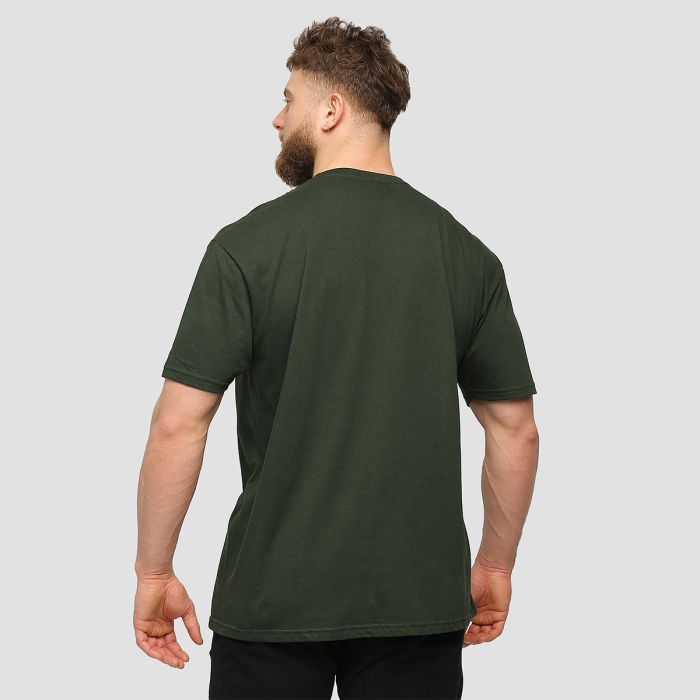 Men‘s Basic T-Shirt Green - GymBeam L