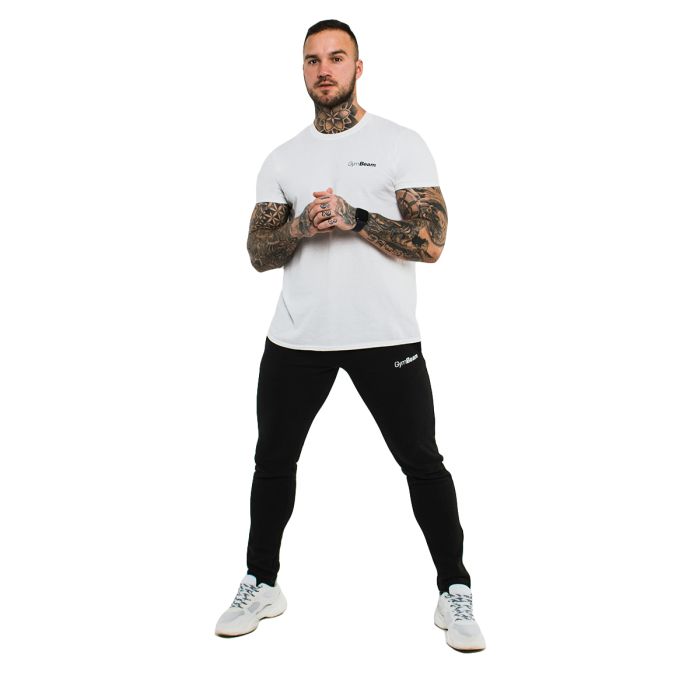 Tričko Basic White - GymBeam L