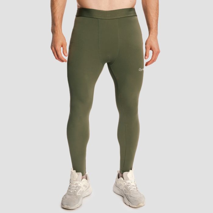 Men‘s Combat Leggings Olive Grey - GymBeam L