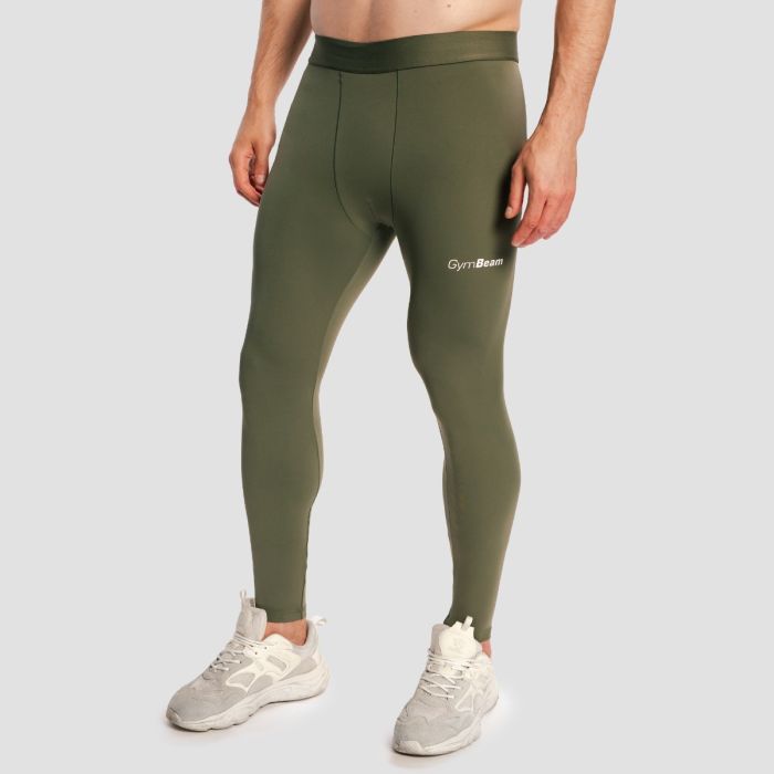 Men‘s Combat Leggings Olive Grey - GymBeam L