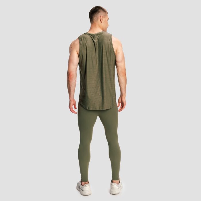 Men‘s Combat Leggings Olive Grey - GymBeam L