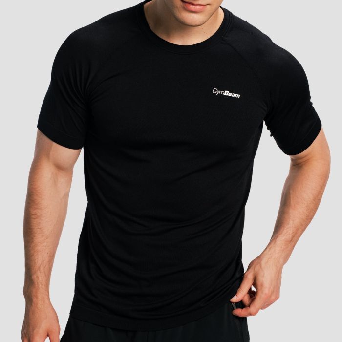Men‘s Pulse X  Running T-shirt Black - GymBeam M
