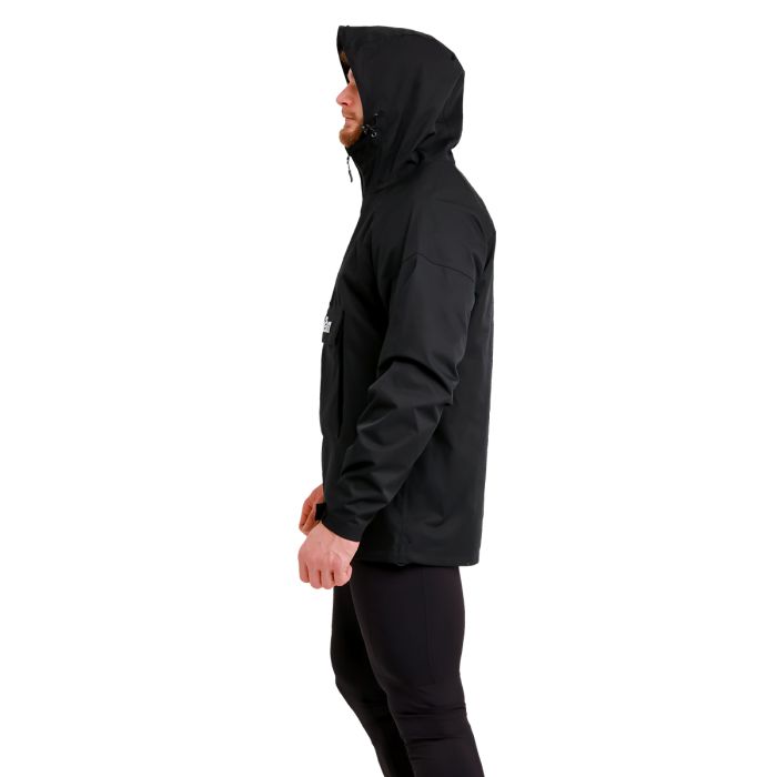 Men‘s Rain Smock Jacket Black - GymBeam XL