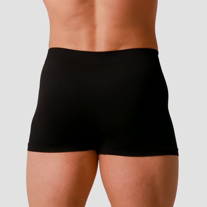 Men’s Seamless Boxers 2Pack Black - GymBeam XL
