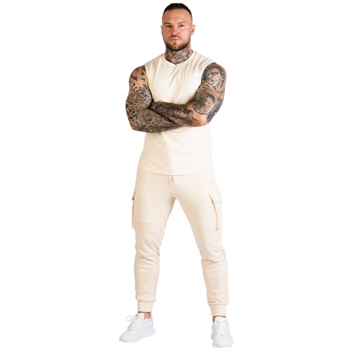 Men‘s TRN TankTop Sand - GymBeam M