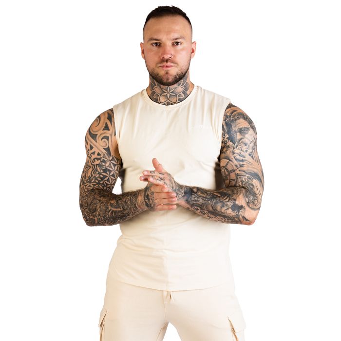 Men‘s TRN TankTop Sand - GymBeam M