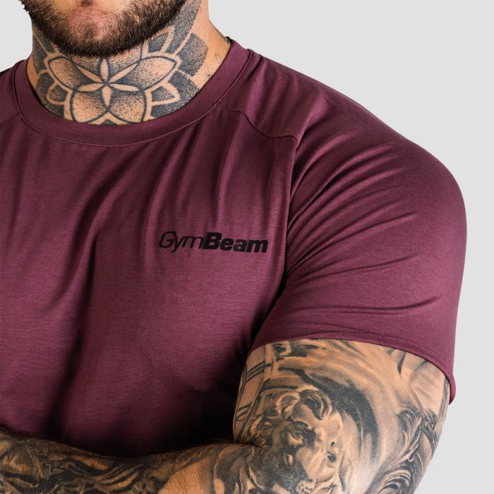 Men‘s Fitted TRN T-shirt Eggplant - GymBeam M