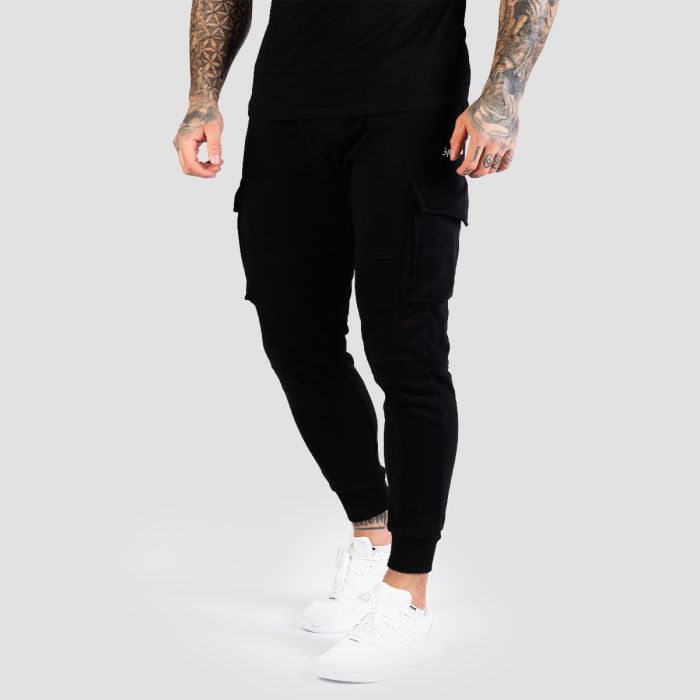 Men‘s TRN Joggers Black - GymBeam L