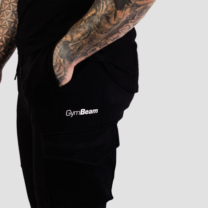 Men‘s TRN Joggers Black - GymBeam L
