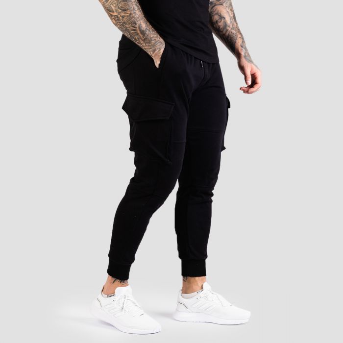 Men‘s TRN Joggers Black - GymBeam L