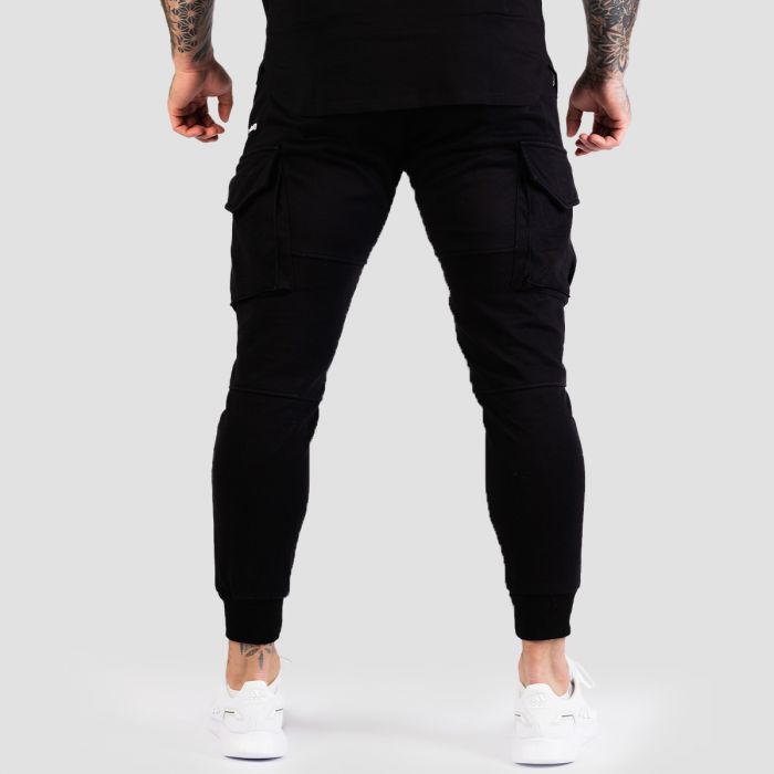 Men‘s TRN Joggers Black - GymBeam L