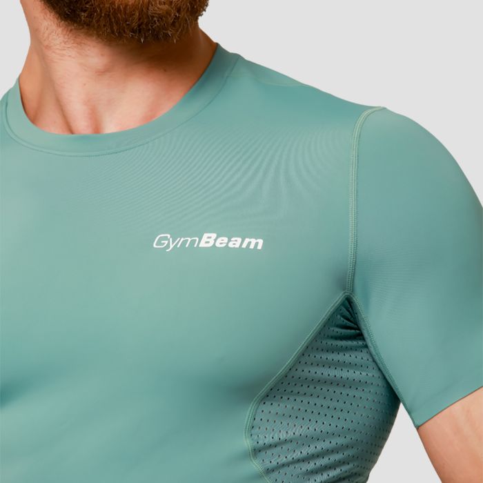 Mid Compression T-shirt Blue - GymBeam M
