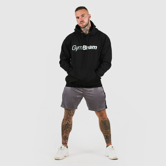 Men‘s PRO Hoodie Black - GymBeam XL