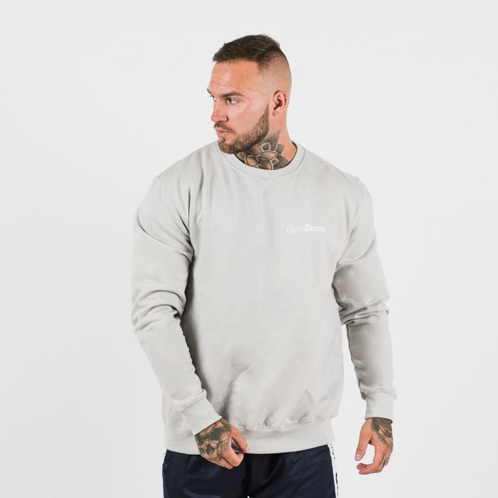 Sweatshirt PRO Jumper Moon Grey - GymBeam XL