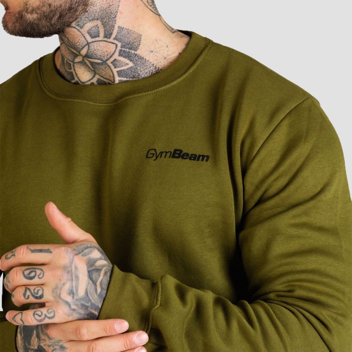 Jumper Basic Military Green - GymBeam XL