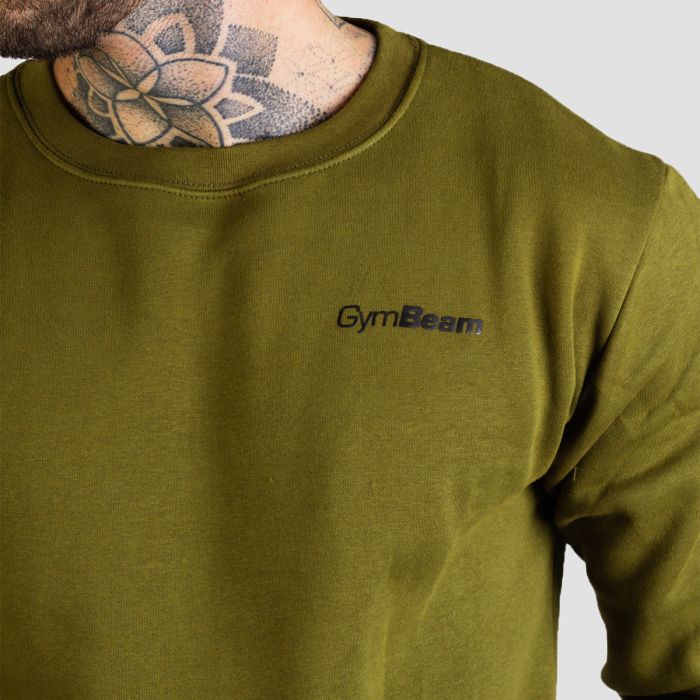 Jumper Basic Military Green - GymBeam XL