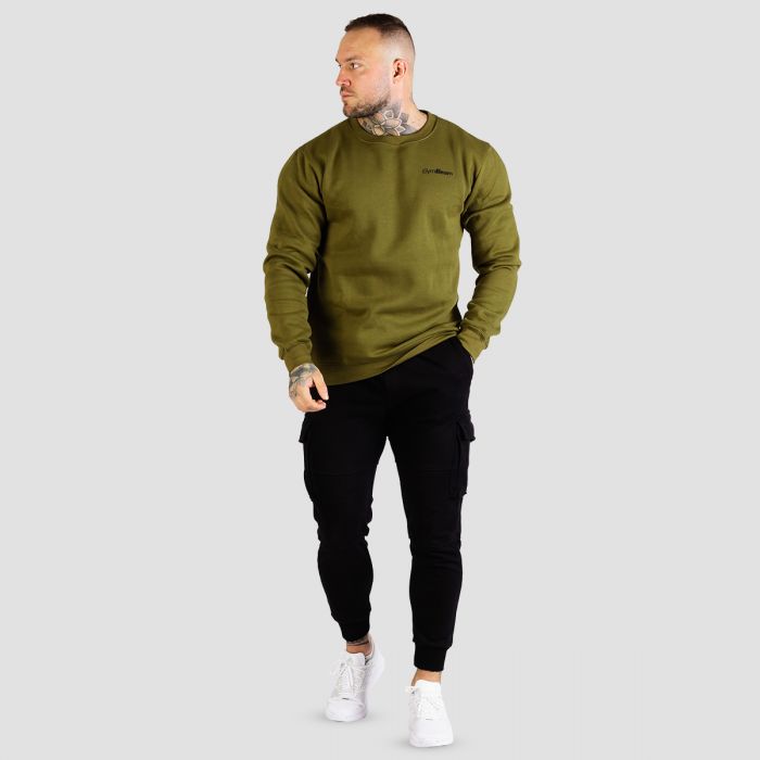 Jumper Basic Military Green - GymBeam XL