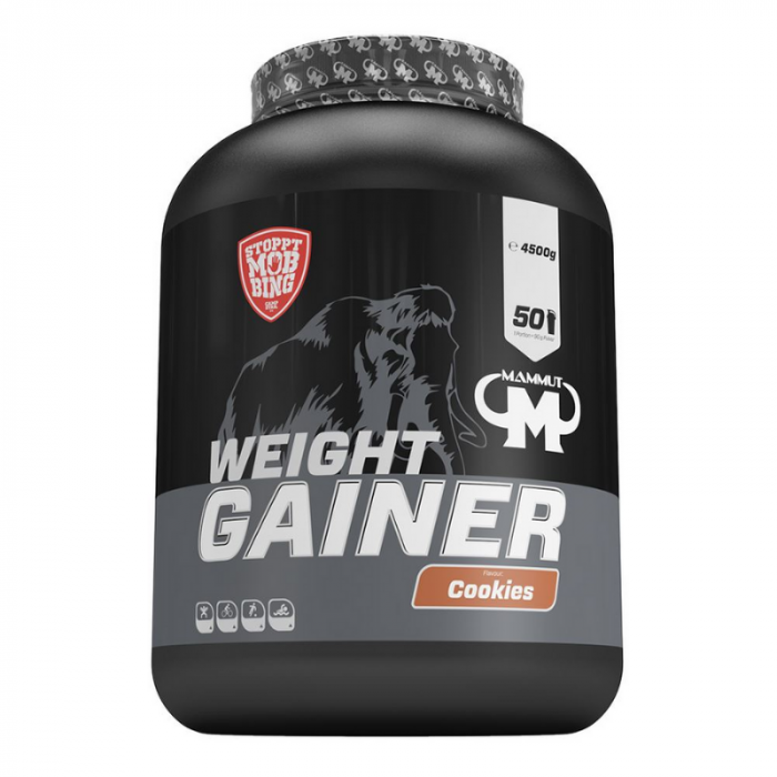 Weight Gainer Crash 5000 - Mammut Nutrition 4500 g - cookie