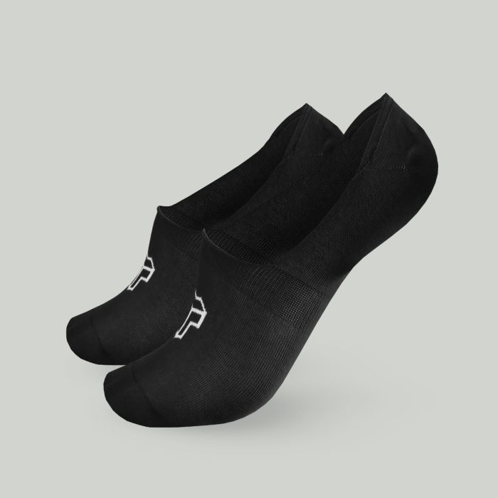 No-show Socks 2Pack Black - STRIX S