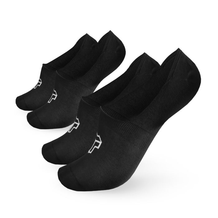 No-show Socks 2Pack Black - STRIX S
