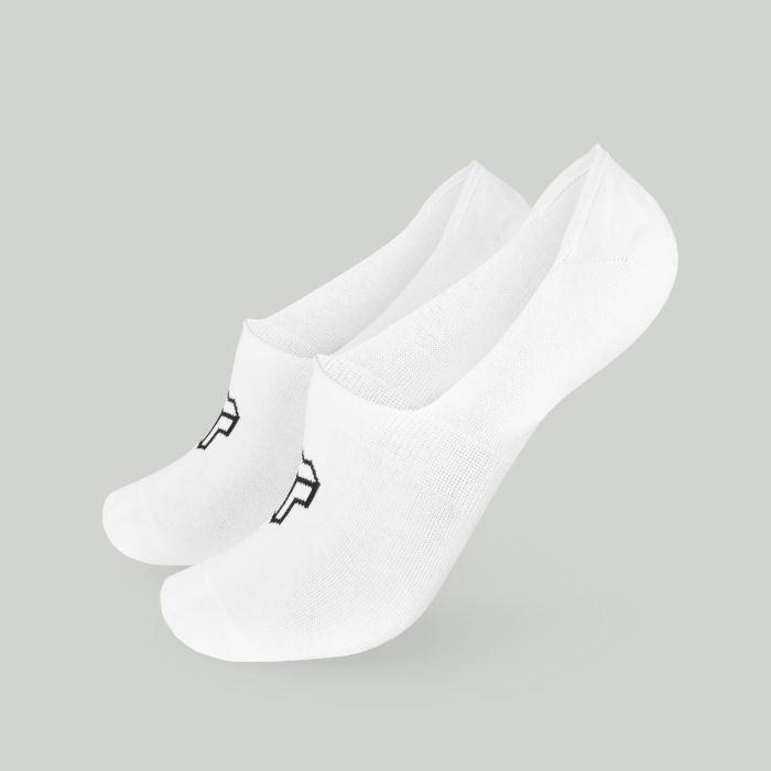 No-show Socks 2Pack White - STRIX S
