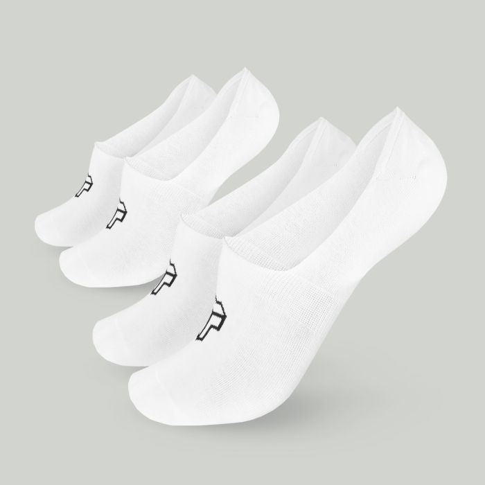 No-show Socks 2Pack White - STRIX S