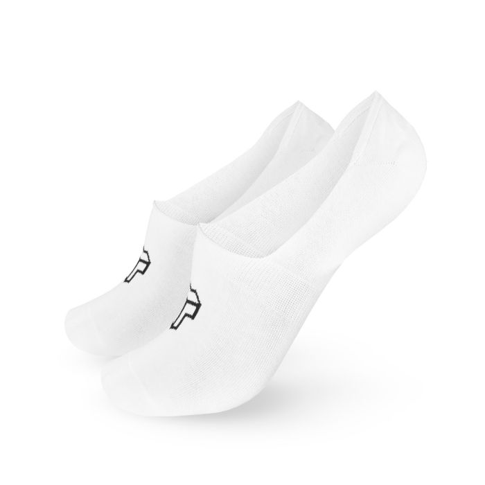 No-show Socks 2Pack White - STRIX S