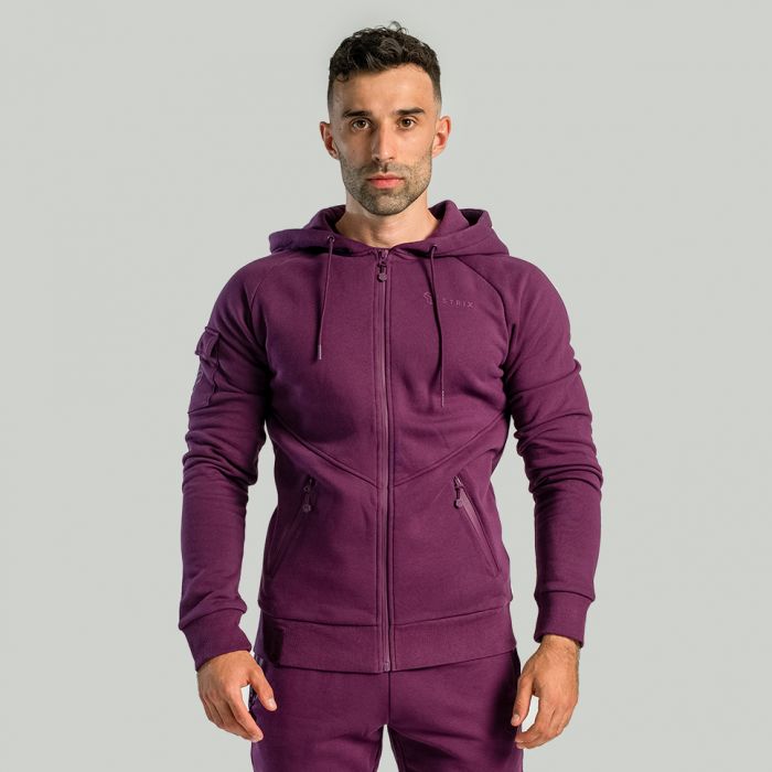 Nova Zip Up Hoodie Plum - STRIX S