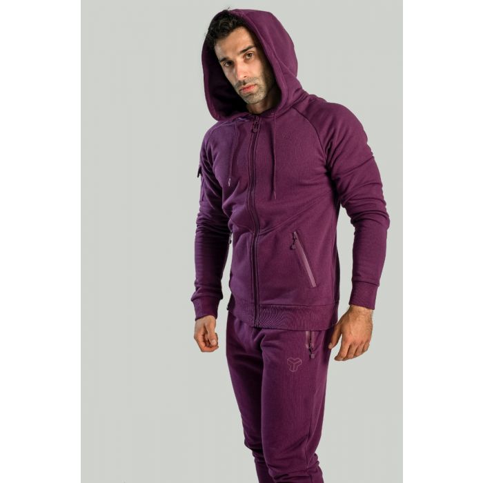 Nova Zip Up Hoodie Plum - STRIX S