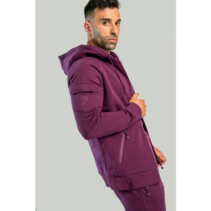 Nova Zip Up Hoodie Plum - STRIX S
