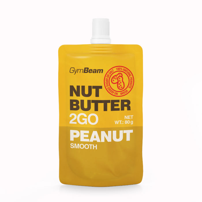 Nut Butter 2GO - peanut butter - GymBeam 80 g