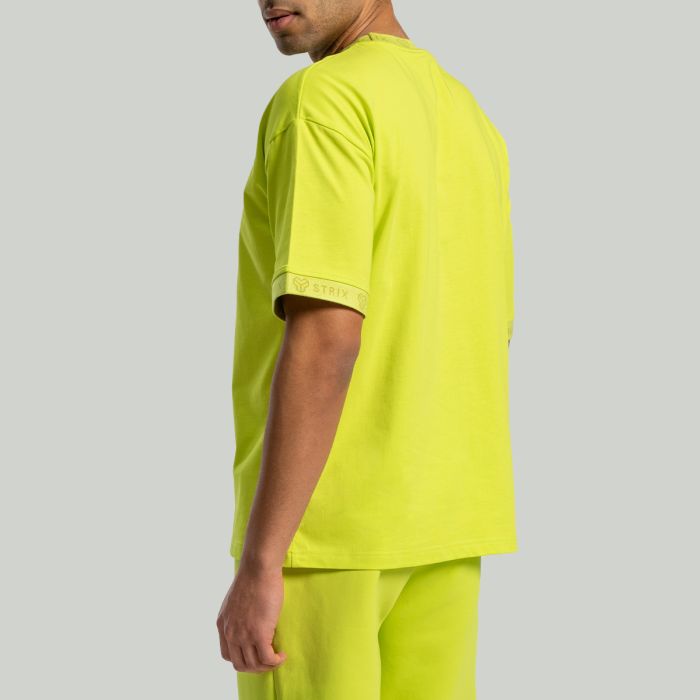 Oversized Heavy Tee Chartreuse - STRIX L