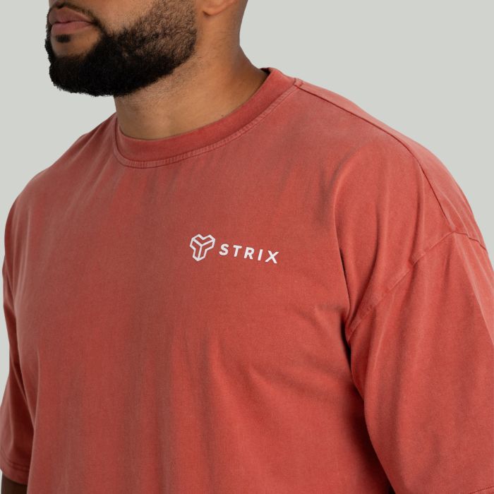 Oversized Tee Washed Terra - STRIX L
