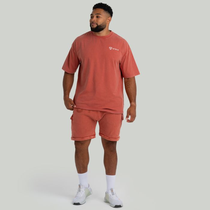 Oversized Tee Washed Terra - STRIX L