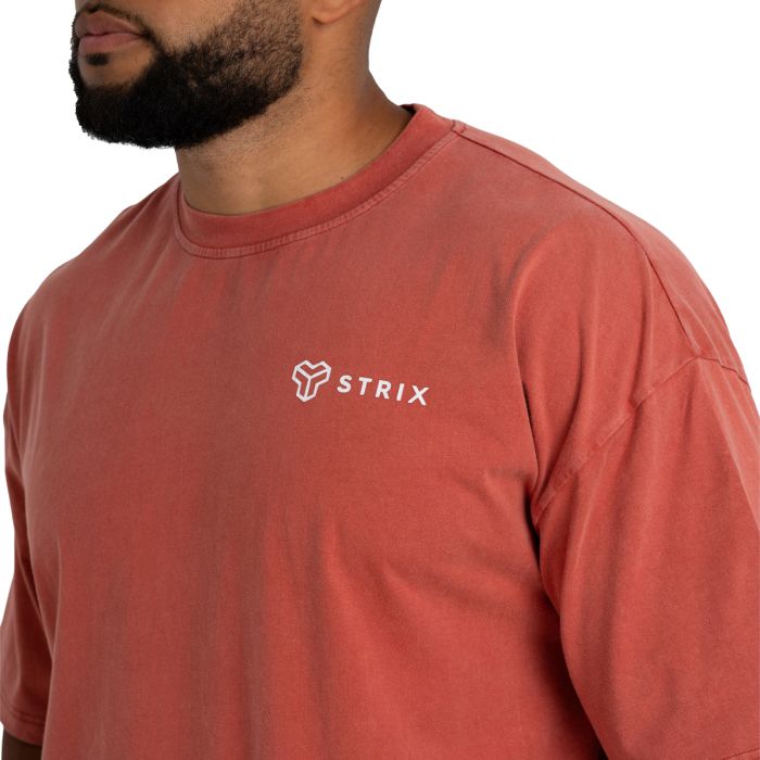 Oversized Tee Washed Terra - STRIX L