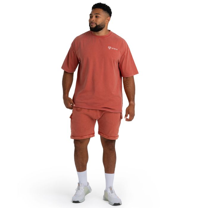 Oversized Tee Washed Terra - STRIX L
