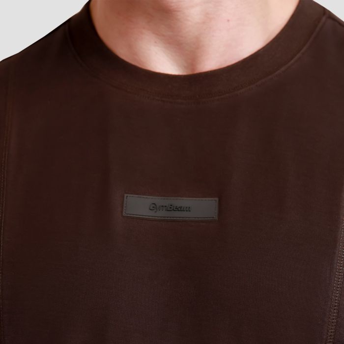 Oversized Unstoppable T-shirt Brown - GymBeam M