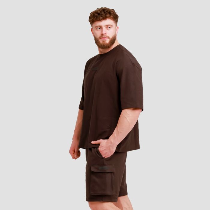 Oversized Unstoppable T-shirt Brown - GymBeam M